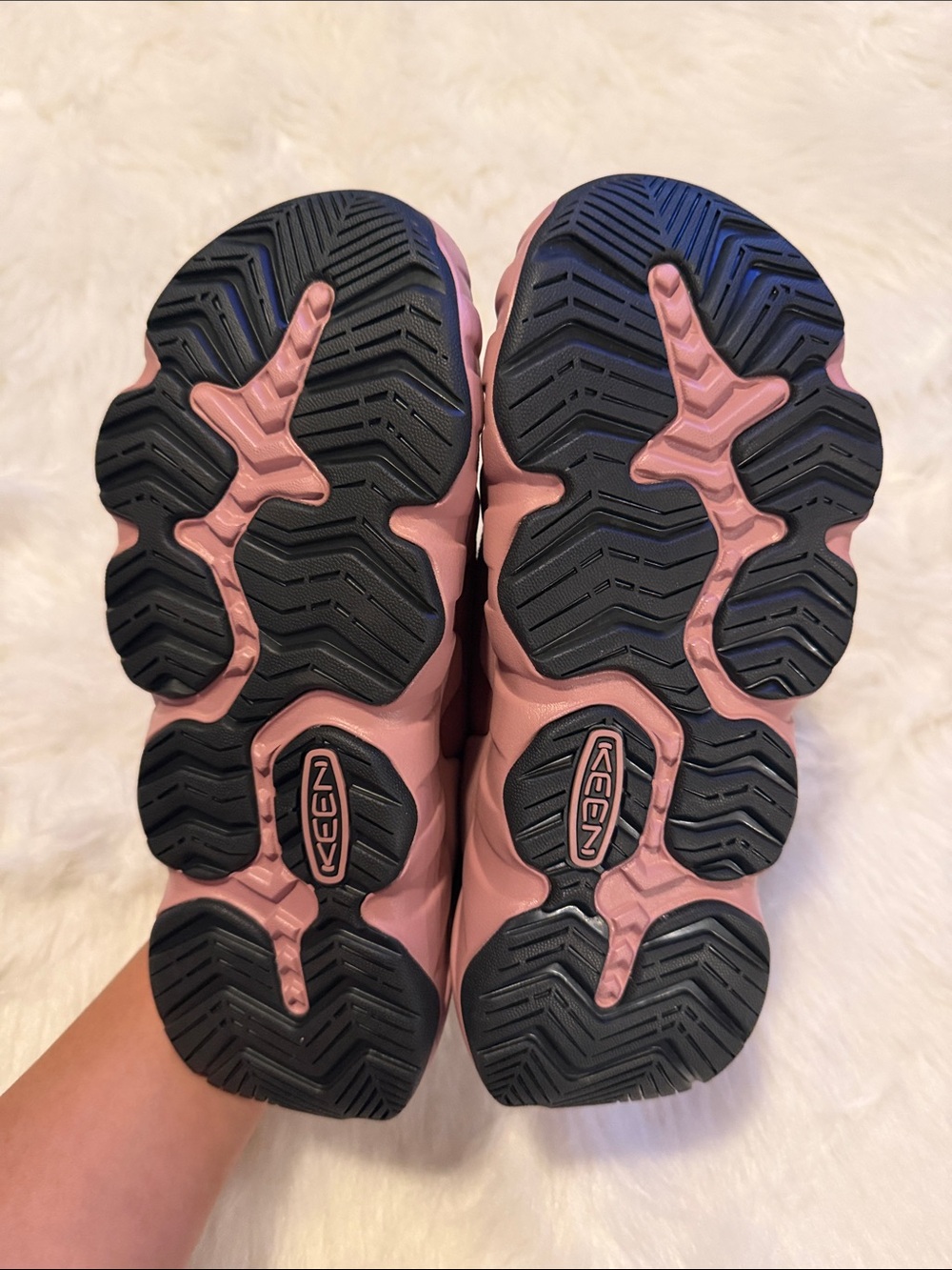 Keen Rose Pink Velcro Slip-On Sneakers - Picture 9 of 9